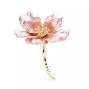 PINK CHERRY BLOSSOM BROOCH / PIN